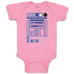 Baby Clothes Image Lines and Squares Funny Nerd Geek Baby Bodysuits Cotton