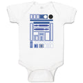 Baby Clothes Image Lines and Squares Funny Nerd Geek Baby Bodysuits Cotton