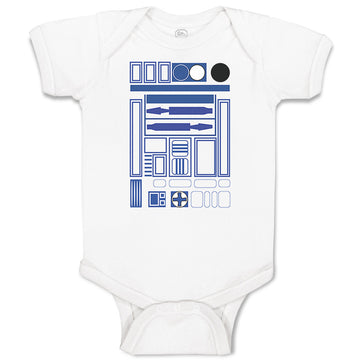 Baby Clothes Image Lines and Squares Funny Nerd Geek Baby Bodysuits Cotton