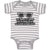 Baby Clothes Daddy Geek but I'M Living Proof He Scored Funny Nerd Geek Cotton