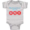 Baby Clothes The Elements of Stealth Ni Nj A Geek Funny Nerd Geek Baby Bodysuits