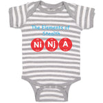 Baby Clothes The Elements of Stealth Ni Nj A Geek Funny Nerd Geek Baby Bodysuits