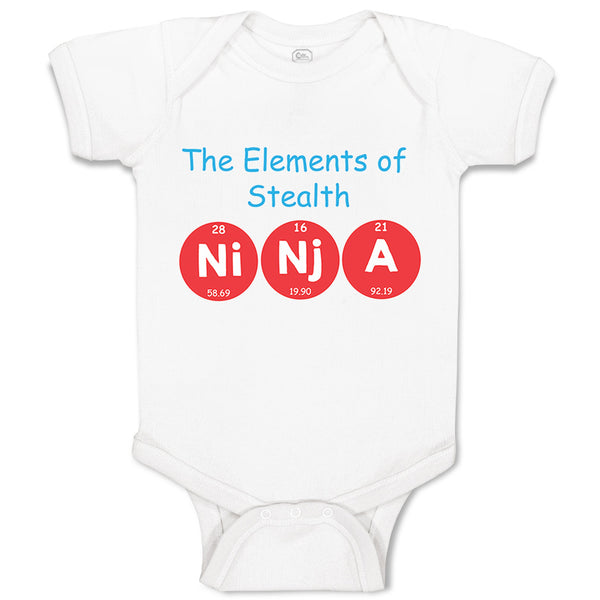 The Elements of Stealth Ni Nj A Geek Funny Nerd Geek