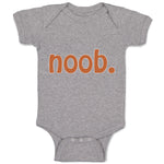 Baby Clothes N00B Geek Newborn Funny Nerd Geek Baby Bodysuits Boy & Girl Cotton