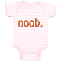 Baby Clothes N00B Geek Newborn Funny Nerd Geek Baby Bodysuits Boy & Girl Cotton