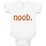 Baby Clothes N00B Geek Newborn Funny Nerd Geek Baby Bodysuits Boy & Girl Cotton