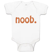 Baby Clothes N00B Geek Newborn Funny Nerd Geek Baby Bodysuits Boy & Girl Cotton