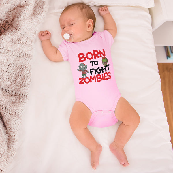 Born to Fight Zombies Funny Nerd Geek