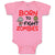 Baby Clothes Born to Fight Zombies Funny Nerd Geek Baby Bodysuits Cotton