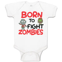 Born to Fight Zombies Funny Nerd Geek
