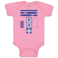 Baby Clothes Tech Geek Nerd Computer Funny Nerd Geek Baby Bodysuits Cotton