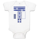 Baby Clothes Tech Geek Nerd Computer Funny Nerd Geek Baby Bodysuits Cotton