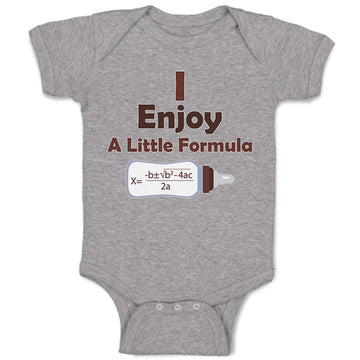 Baby Clothes I Enjoy A Little Formula Funny Nerd Geek Baby Bodysuits Cotton