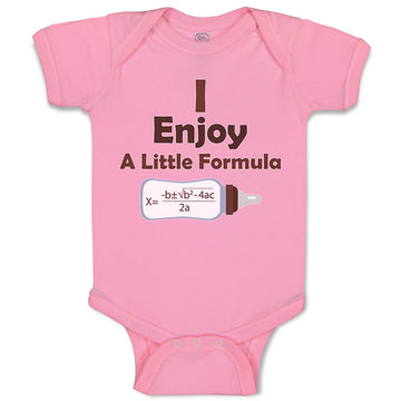 Baby Clothes I Enjoy A Little Formula Funny Nerd Geek Baby Bodysuits Cotton