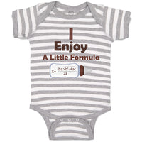 Baby Clothes I Enjoy A Little Formula Funny Nerd Geek Baby Bodysuits Cotton