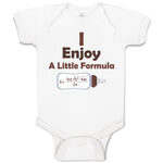 Baby Clothes I Enjoy A Little Formula Funny Nerd Geek Baby Bodysuits Cotton