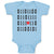 Baby Clothes 1101100 Funny Nerd Geek Baby Bodysuits Boy & Girl Cotton