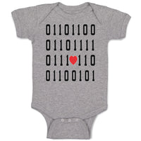 Baby Clothes 1101100 Funny Nerd Geek Baby Bodysuits Boy & Girl Cotton