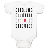 Baby Clothes 1101100 Funny Nerd Geek Baby Bodysuits Boy & Girl Cotton