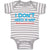 Baby Clothes I Don'T Need A Nap #Alternativefacts Funny Nerd Geek Baby Bodysuits