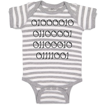 Baby Clothes 1.0000100110001001E+22 Funny Nerd Geek Baby Bodysuits Cotton