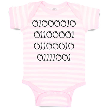 Baby Clothes 1.0000100110001001E+22 Funny Nerd Geek Baby Bodysuits Cotton