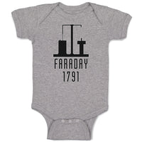 Baby Clothes Faraday 1791 Funny Nerd Geek Baby Bodysuits Boy & Girl Cotton