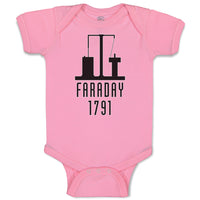 Baby Clothes Faraday 1791 Funny Nerd Geek Baby Bodysuits Boy & Girl Cotton