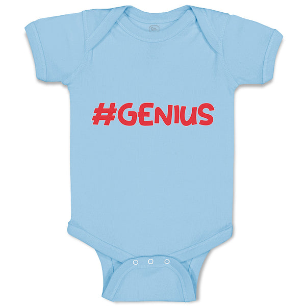 Baby Clothes #Genius Funny Nerd Geek Baby Bodysuits Boy & Girl Cotton