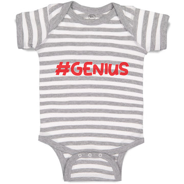 Baby Clothes #Genius Funny Nerd Geek Baby Bodysuits Boy & Girl Cotton