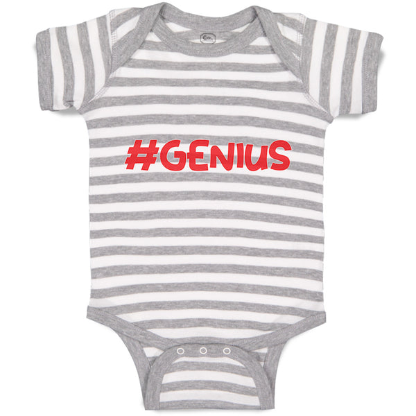 Baby Clothes #Genius Funny Nerd Geek Baby Bodysuits Boy & Girl Cotton