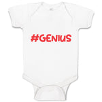 Baby Clothes #Genius Funny Nerd Geek Baby Bodysuits Boy & Girl Cotton