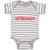 Baby Clothes Strong Funny Nerd Geek A Baby Bodysuits Boy & Girl Cotton