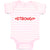 Baby Clothes Strong Funny Nerd Geek A Baby Bodysuits Boy & Girl Cotton