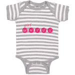 Baby Clothes Girl Ge N I U S Funny Nerd Geek Baby Bodysuits Boy & Girl Cotton