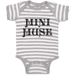 Baby Clothes Mini Muse Baby Bodysuits Boy & Girl Newborn Clothes Cotton