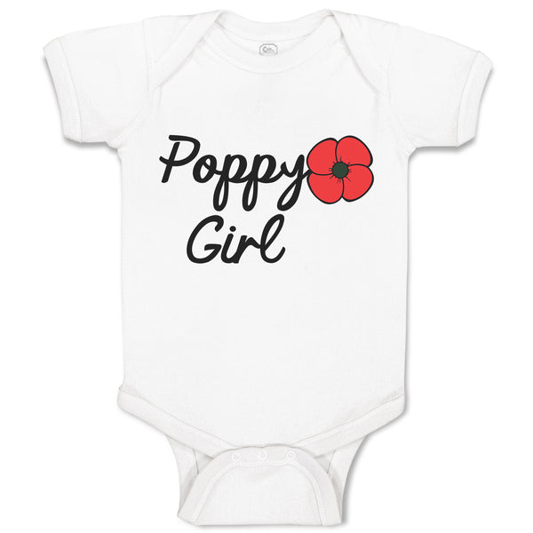 Baby Clothes Poppy Girl Baby Bodysuits Boy & Girl Newborn Clothes Cotton