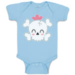 Baby Clothes Cross Bone Skull Head Baby Bodysuits Boy & Girl Cotton