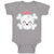 Baby Clothes Cross Bone Skull Head Baby Bodysuits Boy & Girl Cotton