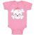 Baby Clothes Cross Bone Skull Head Baby Bodysuits Boy & Girl Cotton