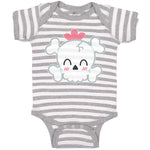 Baby Clothes Cross Bone Skull Head Baby Bodysuits Boy & Girl Cotton