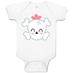 Baby Clothes Cross Bone Skull Head Baby Bodysuits Boy & Girl Cotton