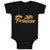 Baby Clothes Little Princess with Gold Crown Baby Bodysuits Boy & Girl Cotton