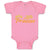 Baby Clothes Little Princess with Gold Crown Baby Bodysuits Boy & Girl Cotton