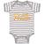 Baby Clothes Little Princess with Gold Crown Baby Bodysuits Boy & Girl Cotton