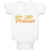 Baby Clothes Little Princess with Gold Crown Baby Bodysuits Boy & Girl Cotton