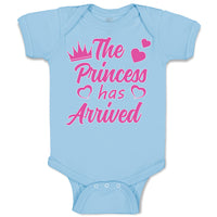 Baby Clothes The Princess Has Arrived Baby Bodysuits Boy & Girl Cotton