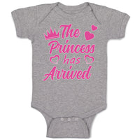 Baby Clothes The Princess Has Arrived Baby Bodysuits Boy & Girl Cotton