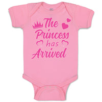 Baby Clothes The Princess Has Arrived Baby Bodysuits Boy & Girl Cotton