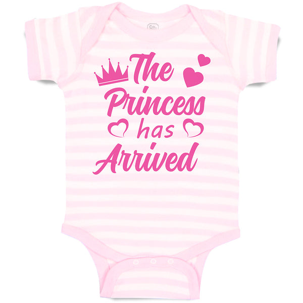 Baby Clothes The Princess Has Arrived Baby Bodysuits Boy & Girl Cotton